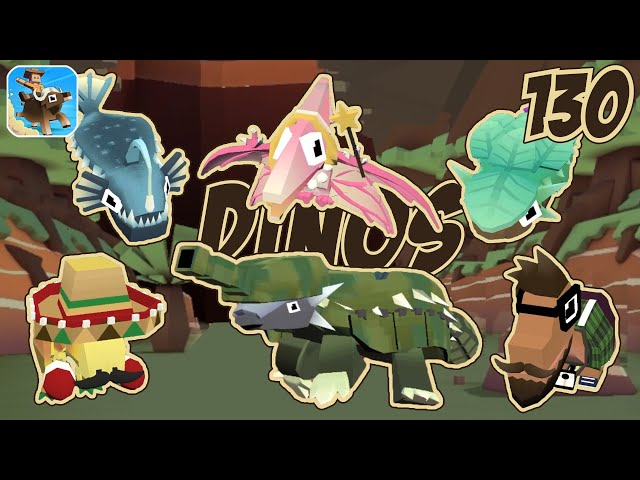 NUEVOS DINOSAURIOS  | Rodeo Stampede: Sky Zoo Safari #Z130 | Gameplay iOS-Android