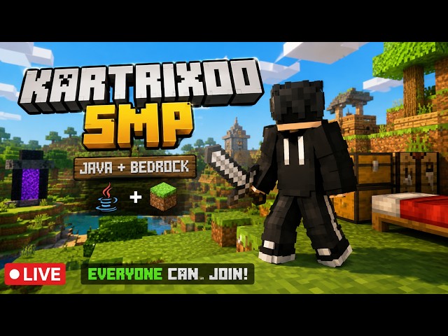 Minecraft Live - Free Minecraft Server 1.21 | Java + Pe Edition !!! #shortsviral #minecraft