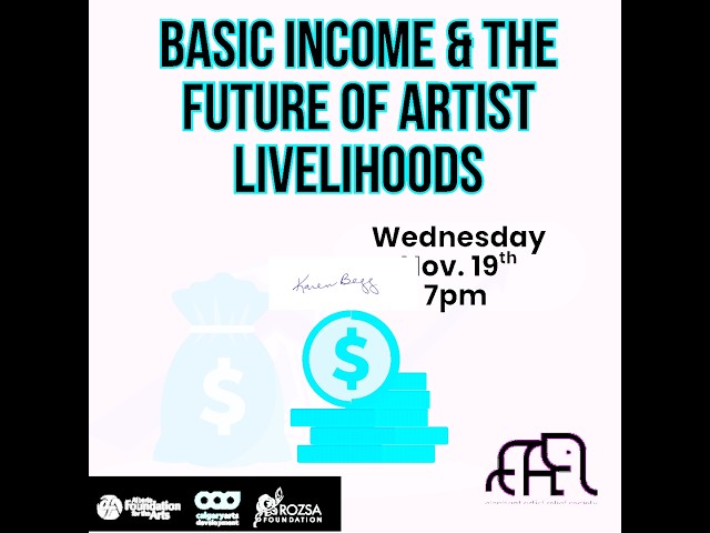 Basic Income & the Future of Artist Livelihoods