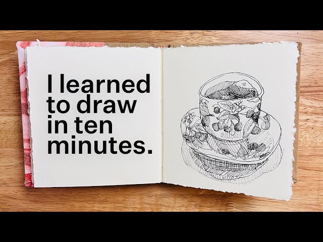 I learned to draw in ten minutes.