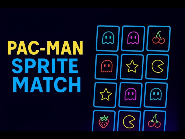ASMR Coding a Pac-Man Style Match Game | C++ + Raylib + Neovim + GLSL Shaders