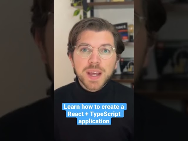Learn how to create a React + TypeScript app from scratch 🚀