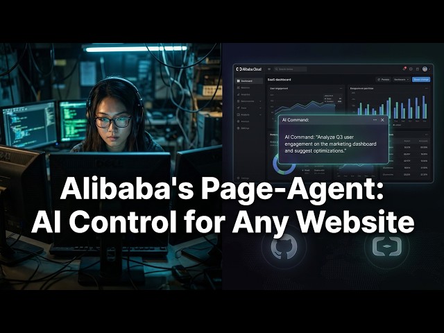Add an AI Assistant to Your Website in 10 Minutes! Hands-on with Alibaba Page-Agent — Use Natura...