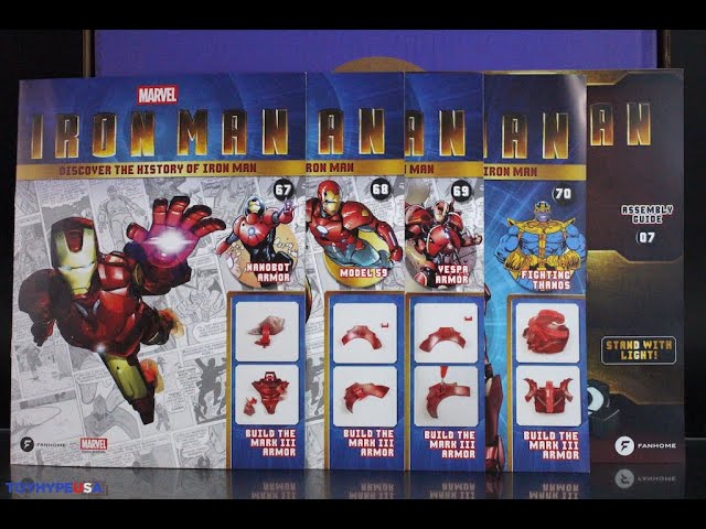 FanHome – Iron Man Partwork Build Up Model Subscription Box #18 Review