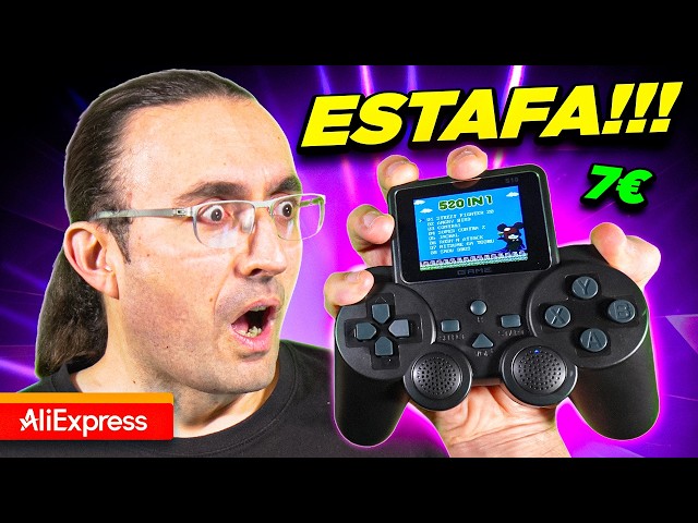 COMPRE una consola por 7 EUROS en ALIEXPRESS y recibí ESTO