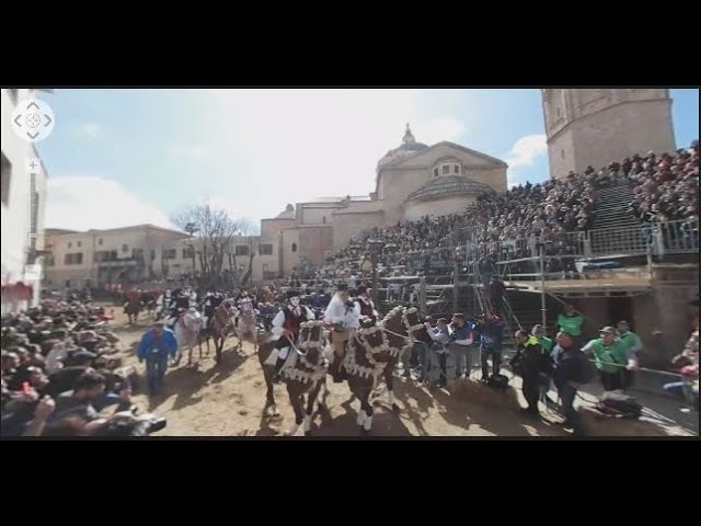 Video 360° Sartiglia 2019  Su Componidori Vestizione e Corteo alla Stella