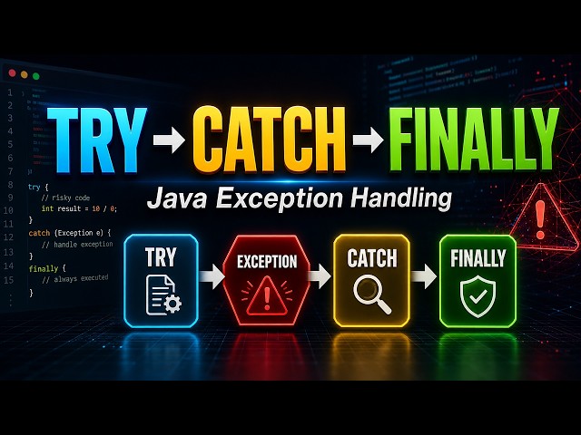 Java Exceptions | Try Catch Finally Tutorial