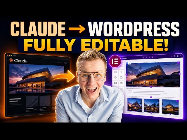 I Built This Website With Claude | Then Turned It Into WordPress