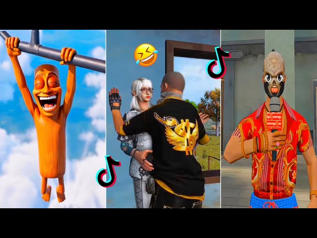 FREE FIRE FUNNY VIDEO TIK TOK 🤪🤣 EDITS💗🤣 #freefirecomedy  #funnyvideo #comedy