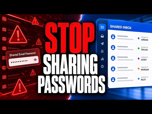 Stop Sharing One Password: Build a Shared Service Inbox in Google Workspace