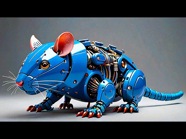 Blender with Stable Diffusion XL Tutorial - Robot rat