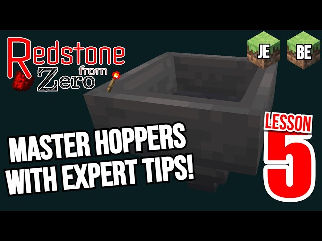 The Hopper: How to Use Minecraft's Automatic Collector