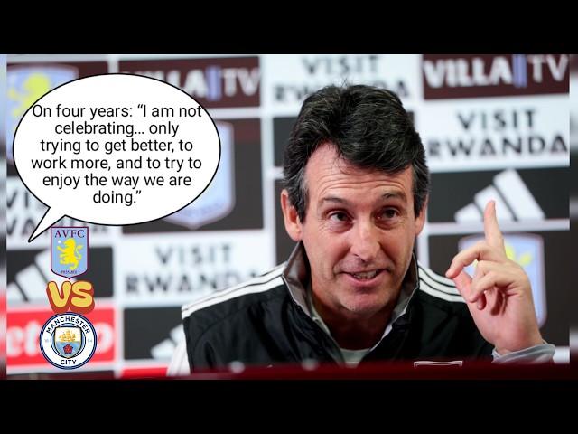MANCHESTER CITY ARE FAVOURITES… HUGE CHALLENGE TOMORROW! | Unai Emery Press Conference 