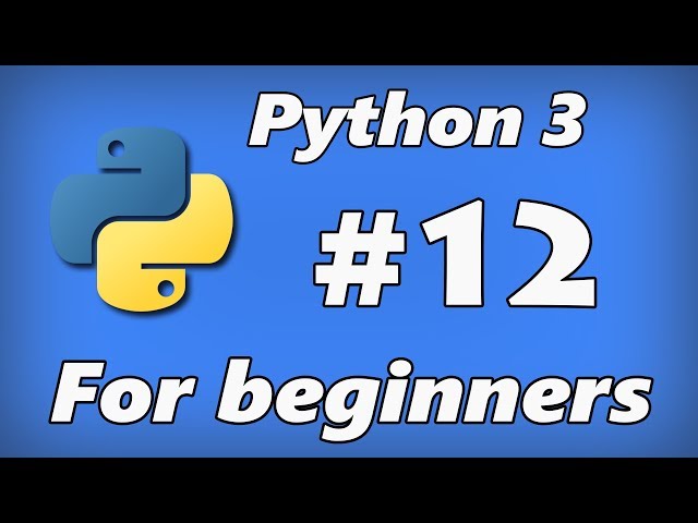 Python 3 for beginners ep12 - Defining and calling a function