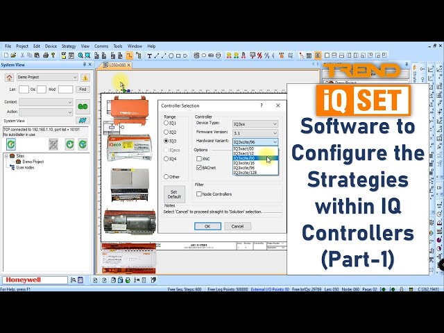 How to Configure IQ Controller Strategies in TREND IQSET Software 🛠️ | Tutorial Part-1