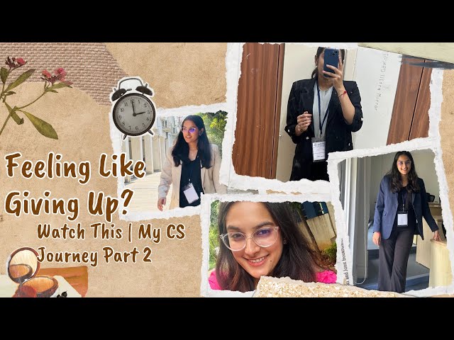 I Failed 5 Times Before Clearing CS Professional | My Real CS Journey (Part 2)