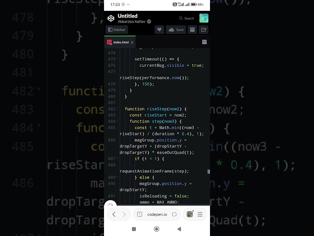 "I Built a 3D Machine Gun Simulator With Pure JavaScript (No Game Engine!)"