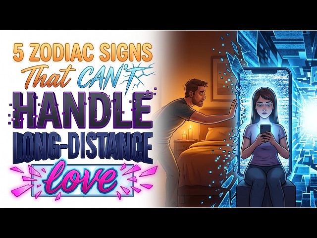 5 Zodiac Signs That Can’t Handle Long Distance Love