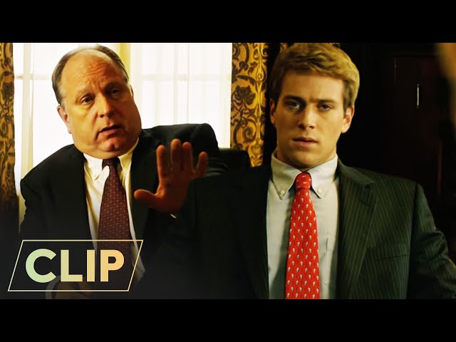 The Social Network (2010) | The Winklevosses vs. Harvard President | Armie Hammer, Douglas Urbanski