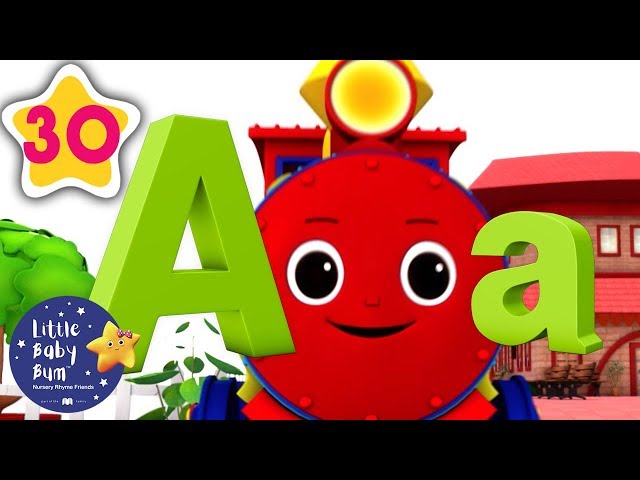 ABC Train | +30 Minutes of Nursery Rhymes | Learn With LBB | #howto