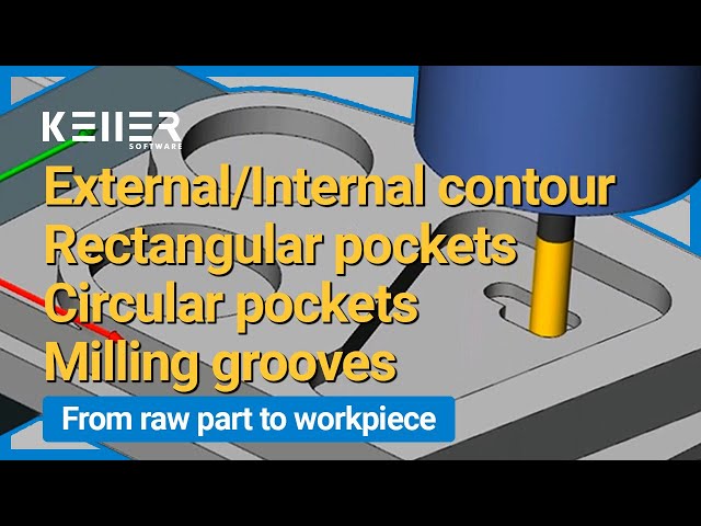 Learn CNC Milling: Contours, Pockets & Slots in One Program | Instant CNC