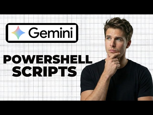 How To Generate PowerShell Scripts In Google Gemini (Full Guide)
