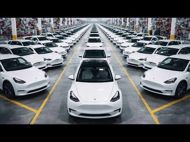 Inside Tesla’s $10 Billion Factory: Manufacturing the Model Y Step-by-Step