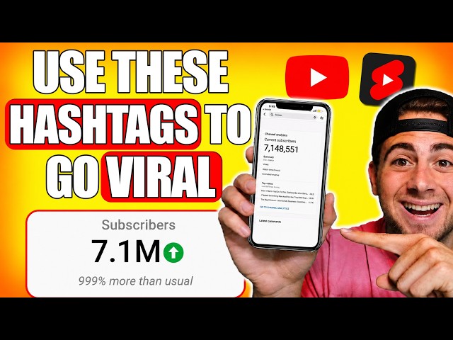 The BEST Tags & Hashtags To Use On YouTube Shorts To Get SUBSCRIBERS FASTER (new changes)