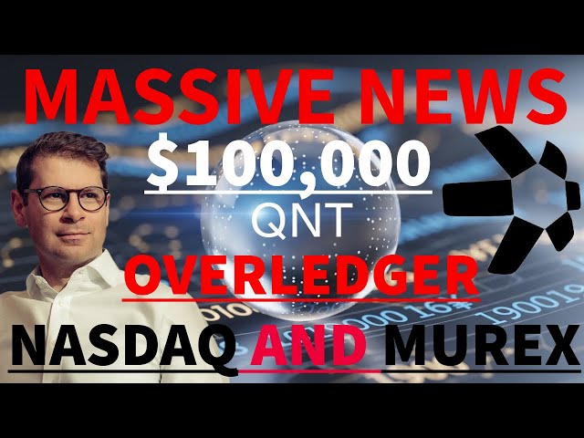 🚨100K QNT Quant Overledger Unlocking $42 Trillion in Capital Market Liquidity!