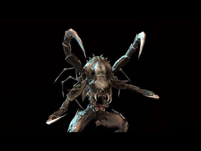 UPBGE - Terror In Space Monster Crab @joyack3d