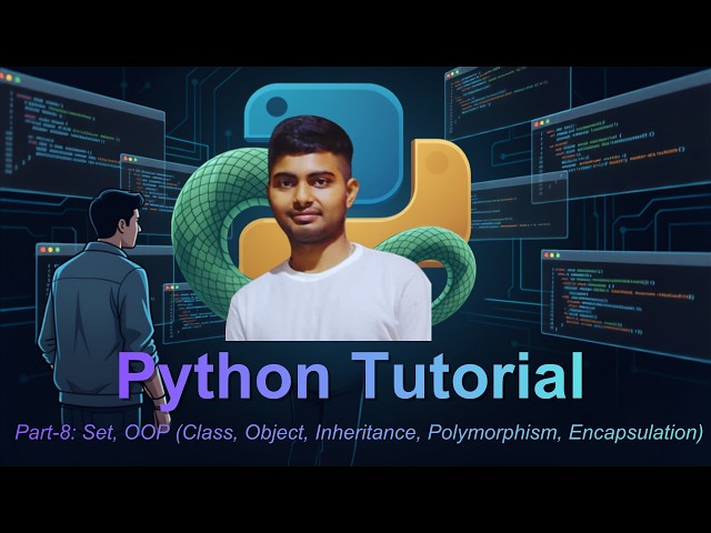"Python Programming for Beginners - Lecture 8 | Basics of Python Coding - with @jhatutorials08"