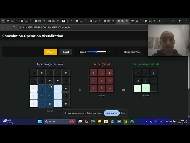 Computer Vision and Image Processing   Convolution of Matrices