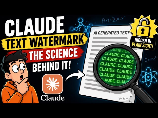 Claude Watermark - Science behind it! 