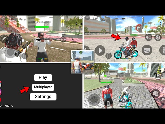 Multiplayer Mode Cheat Code In Indian Bike Driving 3D🤑|Indian Bike Driving 3d New Update 