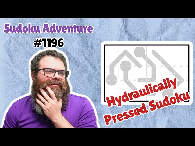 Sudoku Adventure #1196 - "A little squished" by PjoeterBliep