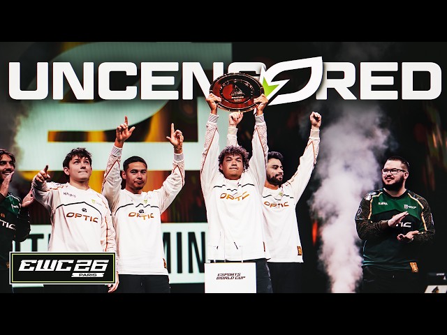 BACK TO BACK EWC CHAMPIONS | UNCENSORED OpTic Texas Comms