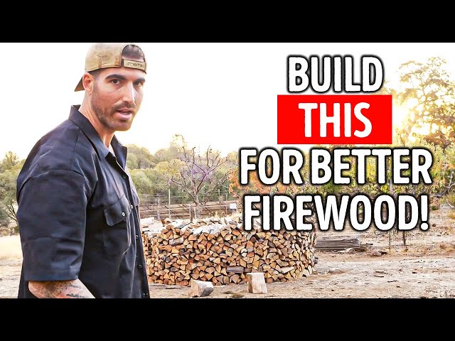 Firewood 101 and How to Build a Holz Hausen!