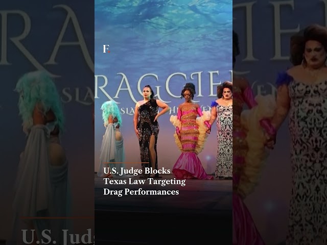 US Judge Blocks Texas Law Targeting Drag Performances | Vantage on Firstpost