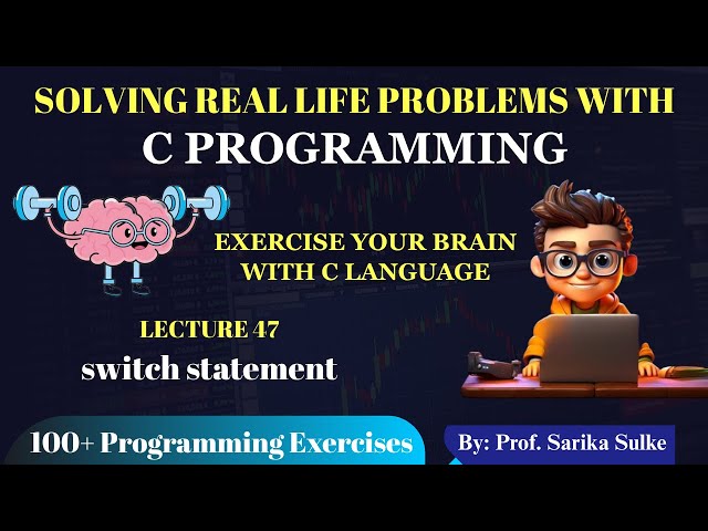 47. switch statement in C Language with practical | C Language Full Course