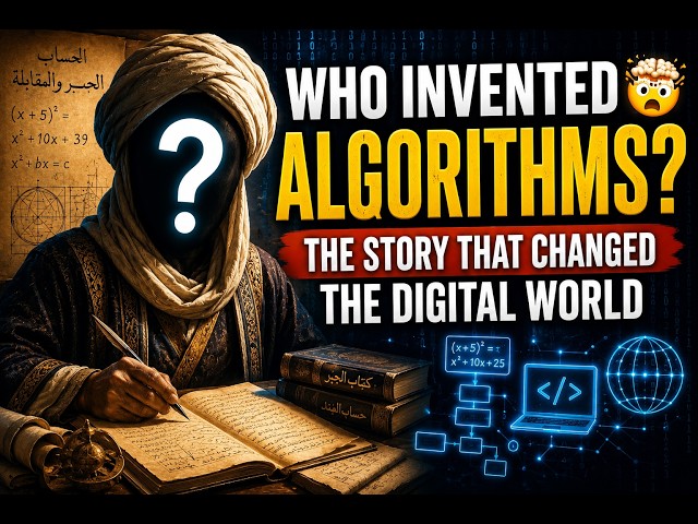 Who Invented Algorithms? The Story That Changed the Digital World 🤯 #Algorithms #Forgotton Genius