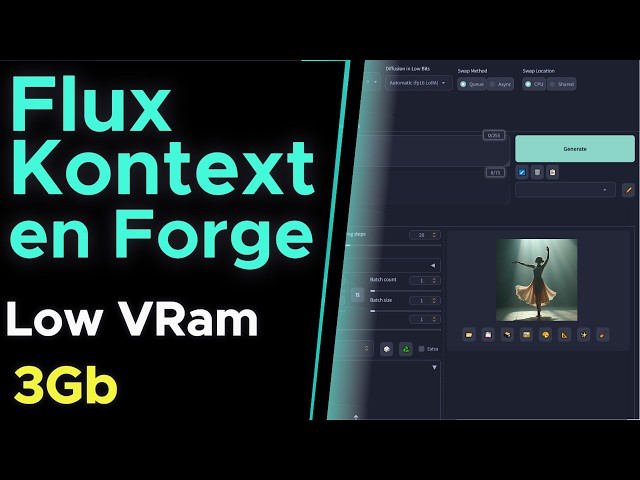 FLUX Kontext - The Best Image Editor Now on FORGE WebUI / Low VRAM Installation