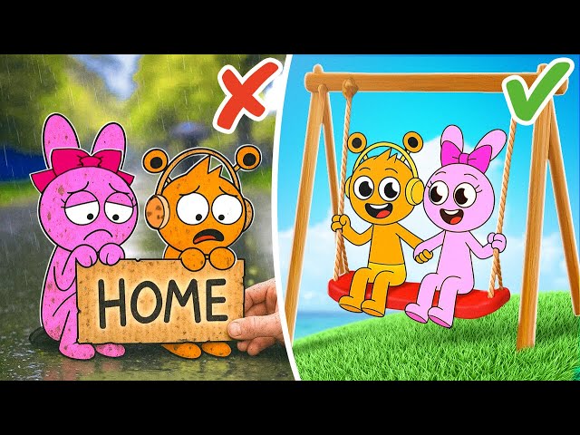 WOW! My Sprunki Came To Life! *Cardboard Miniature DIY And Hacks*