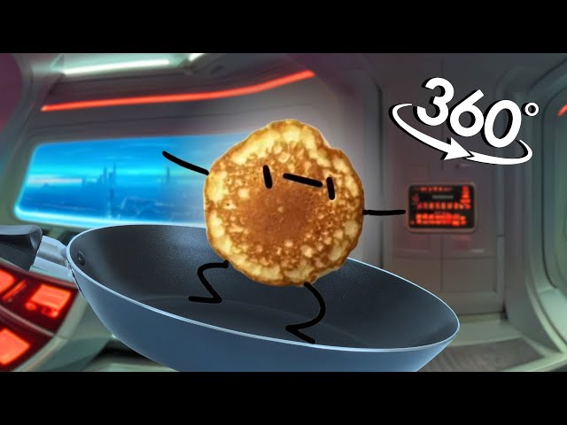 Can YOU Spot 'I'm a Pancake in Space?  Finding Challenge! but in 360° VR
