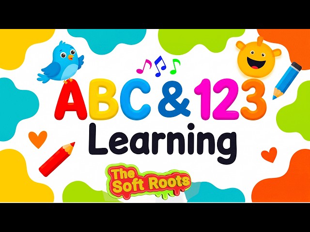 Preschool Learning activities for 3 year olds at home | Learn ABC Phonics Shapes Numbers Colors 🌈