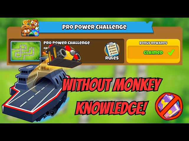 DESTROY The Pro Power Challenge With THIS Strategy in BTD6!