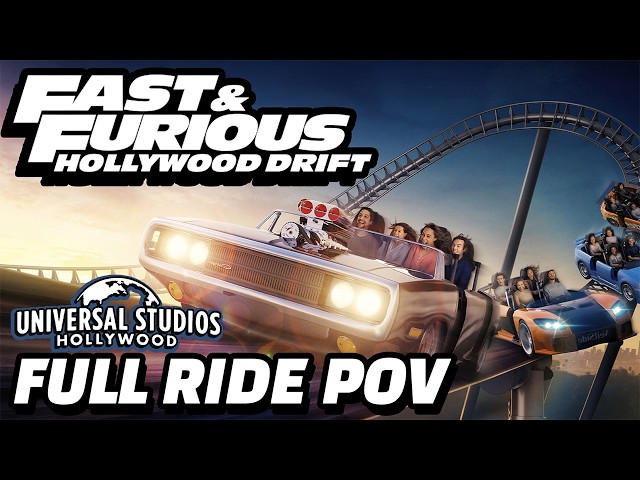 Fast & Furious: Hollywood Drift at Universal Studios Hollywood - FULL RIDE POV