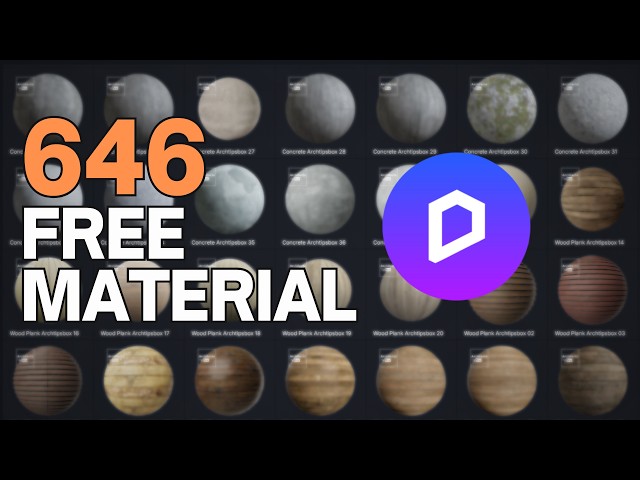 Get 600+ FREE D5 Render Materials (No Pro Account!)