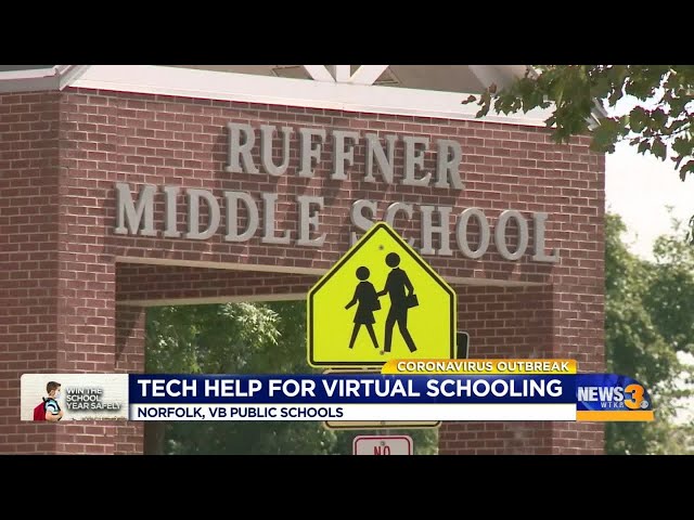 Tech help for virtual schooling