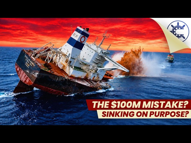 Why Do You Purposely Sink a $100M Megaship?