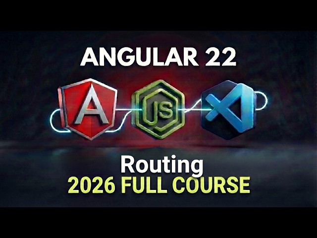 Angular 22 Routing Tutorial Part 6 | Routes, Navigation, Redirects & 404 Page